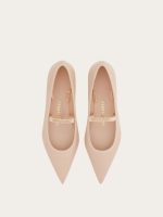 Ferragamo Ballet flat with ankle ribbon - Image 3